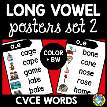 Preview of CVCE POSTERS OR STUDY READING SHEETS ★ KINDERGARTEN, 1ST GRADE PHONICS WORD LIST