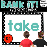 CVCE Silent e Words Decoding Words Phonics Bank It Digital