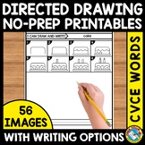 CVCE WORD DIRECTED DRAWING STEP BY STEP PHONICS WRITING AC