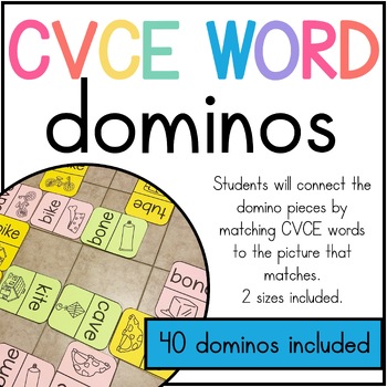 Preview of CVCE Word Domino Game