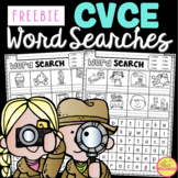 CVCE Word Search Puzzles FREEBIE