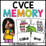 CVCE Words Memory Game - Long Vowel Practice Activities