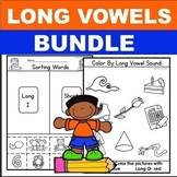 CVCE Worksheets With Long Vowels Cut and Paste Worksheets 