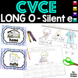 CVCe Words Long O Worksheets Silent E Phonics Activities