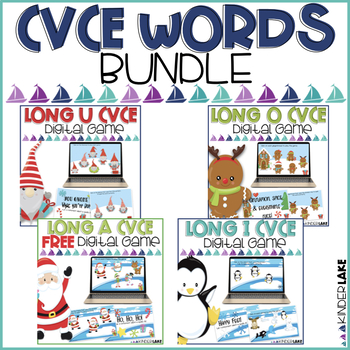 Preview of CVCe Activities: Magic e Bundle Digital Game