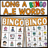 CVCe Bingo Games | Long Vowel A Word Games