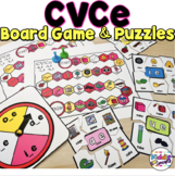 CVCe Board Game and Word Puzzles