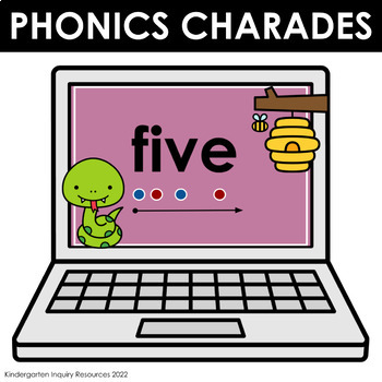Preview of CVCe/ CCVCe (Silent e) Decodable Phonics Charades | Digital Reading & Drama Game