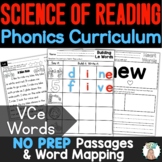 CVCe & CCVCe Words Science of Reading Decodables & Heart W