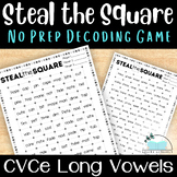 CVCe Decoding Game -NO PREP -Steal the Square-Long Vowel R