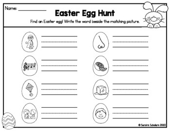 CVCe Easter Egg Hunt by Sarah's Scholars | TPT