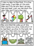 Long Vowels Fluency Puzzles CVCe Words Story Sequencing Re