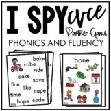 CVCe I SPY Games | Blend and Read Words with Silent E | Centers