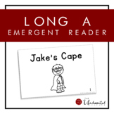 CVCe Long A Emergent Reader & Activities