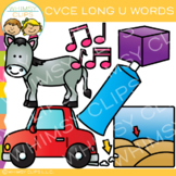 CVCe Long U Clip Art -Volume 1
