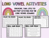 CVCe Long Vowel Activities (ALL!)- Center or Independent A