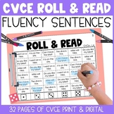 CVCe Silent E Magic E Fluency Roll & Read Sentences