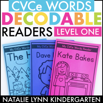 Preview of CVCe Long Vowels Decodable Readers LEVEL ONE