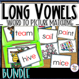CVCe & Long Vowels  -  Words and Picture Matching Activity