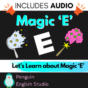 Preview of CVCe/Magic E/Split Digraphs Words | BOOM CARDS | ELA/ESL/EFL/ELL