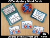 CVCe Mystery Secret Word Cards