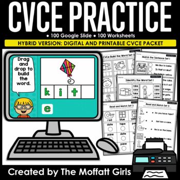 Preview of CVCe NO PREP and Google Slide Ready!