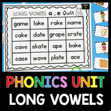 CVCe Phonics Unit - Long Vowels - SUPER E - Kindergarten -