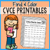 CVCe Practice: Find & Color