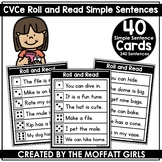 CVCe Roll and Read Simple Decodable Sentences