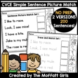 CVCe Sentence Picture Match NO PREP