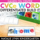 CVCe Stretch and Build Word Cards | Differentiated CVCe Wo