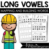 Word Mapping CVCe Words Long Vowel Worksheets Science of Reading