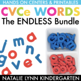 CVCe Word Centers and Activities ENDLESS Bundle