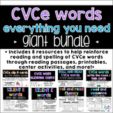 CVCe Word Everything You Need GIANT BUNDLE