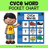 CVCe Word Pocket Chart Center