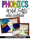 CVCe Word Sort Recording Sheets FREEBIE | Use with Phonics