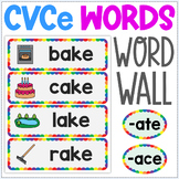 CVCe Word Wall - Learn Words for Each Long Vowel Sound - C