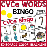 CVCe Words Bingo Game