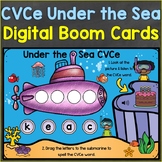 CVCe Words Boom Cards Ocean Summer Theme Digital Distance 