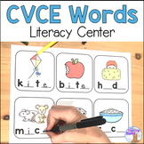 CVCe Words Literacy Center - Long Vowels | Silent e