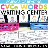 CVCe Words Phonics Writing Center Science of Reading Aligned