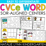 CVCe Words Science of Reading Literacy Centers Long Vowels