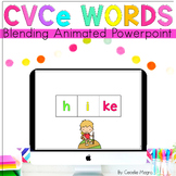 CVCe Words Segmenting and Blending Words Slideshow