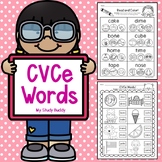 CVCe Words Worksheets (CVCe Worksheets)