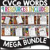 CVCe Words Worksheets  BUNDLE Bonus Free CVCe Word List Fl