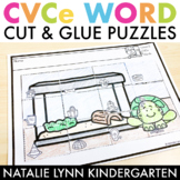 CVCe Worksheets | CVCe Words Puzzles No Prep Phonics Worksheets