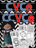 CVCe and CCVCe Word Family Printables (Sound Mapping; Find
