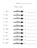 CVCe review Silent E- all vowels