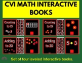 CVI Counting & Addition Interactive Books: 4 Levels
