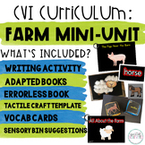 CVI Curriculum | Farm Unit ELA CVI Activities